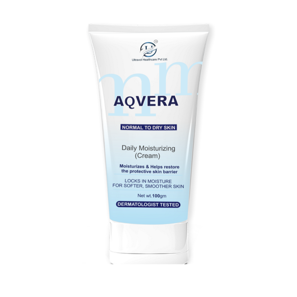 AQVERA® Normal to Dry Skin Daily Moisturizing Cream (100 gm)